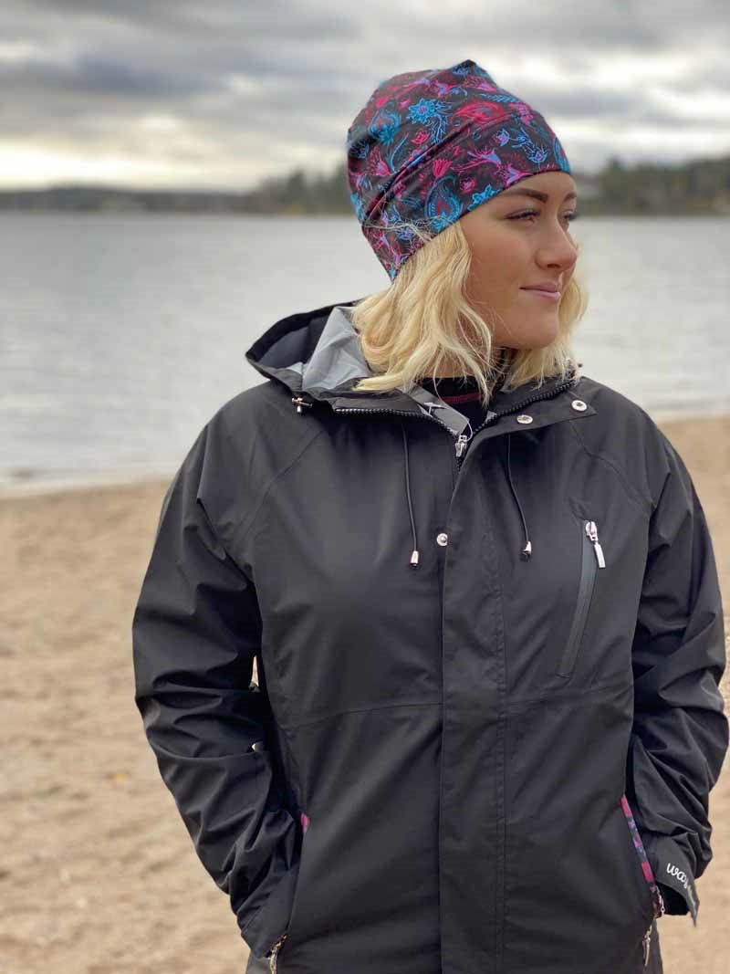 Anna 3L Skalkappa Dam Svart - Way of Sweden