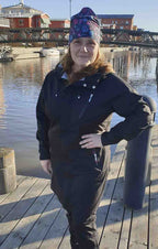Anna 3L Skalkappa Dam Svart - Way of Sweden