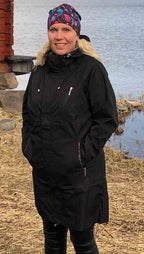 Anna 3L Skalkappa Dam Svart - Way of Sweden