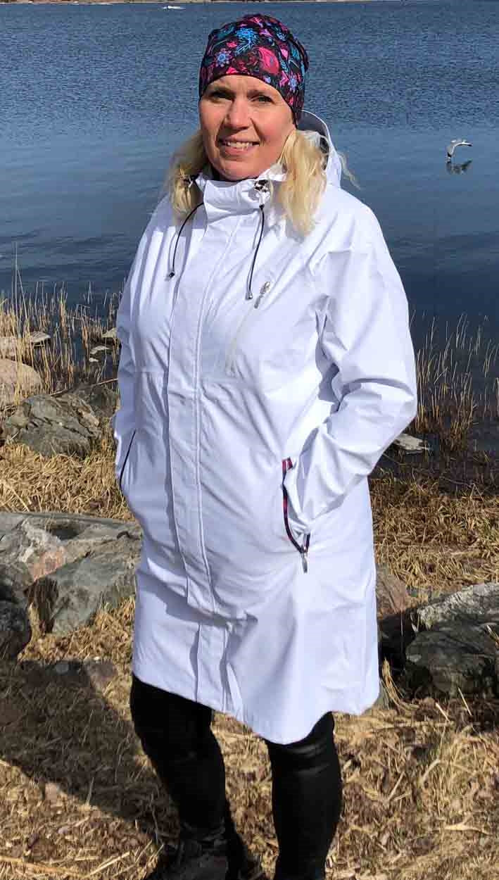 Anna 3L Skalkappa Dam Vit - Way of Sweden
