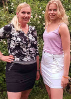 Annika Outdoor Stretch Skort Dam Vit - Way of Sweden