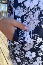 Carina Klänning Dam Flow Dark Navy Way of Sweden