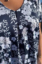 Carina Klänning Dam Flow Dark Navy Way of Sweden