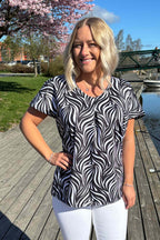 Lovisa Topp Dam Fantasy Black Way of Sweden