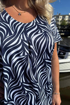 Lovisa Topp Dam Fantasy Dark Navy Way of Sweden