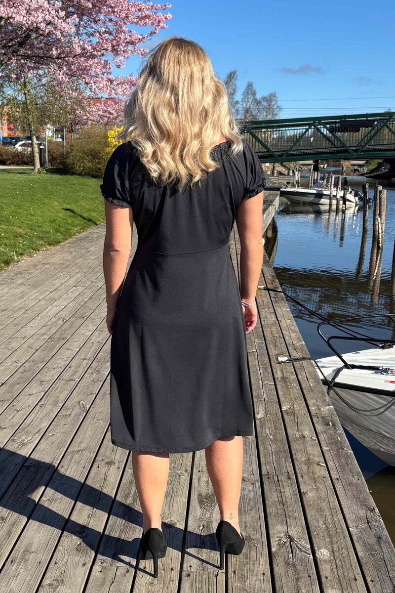 Maria Klänning Dam Black Way of Sweden