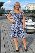 Maria Klänning Dam Flow Dark Navy Way of Sweden