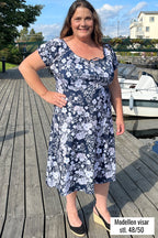 Maria Klänning Dam Flow Dark Navy Way of Sweden