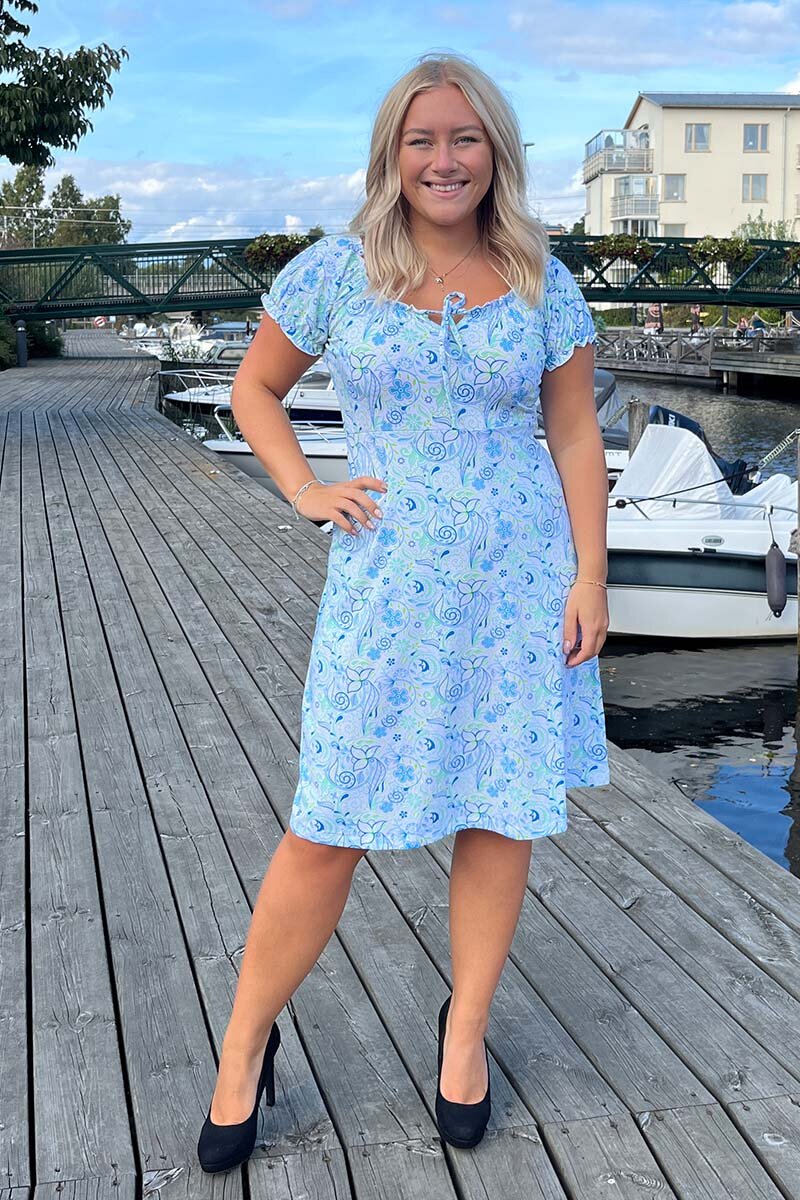 Maria Klänning Dam Wos Summer Print Way of Sweden