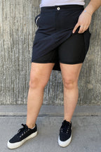 Monika Regular Skort Svart Dam - Way of Sweden