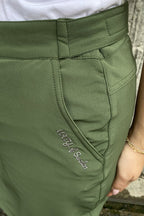 Monika SHORT Skort Dam Grön Way of Sweden