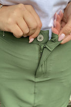 Monika SHORT Skort Dam Grön Way of Sweden