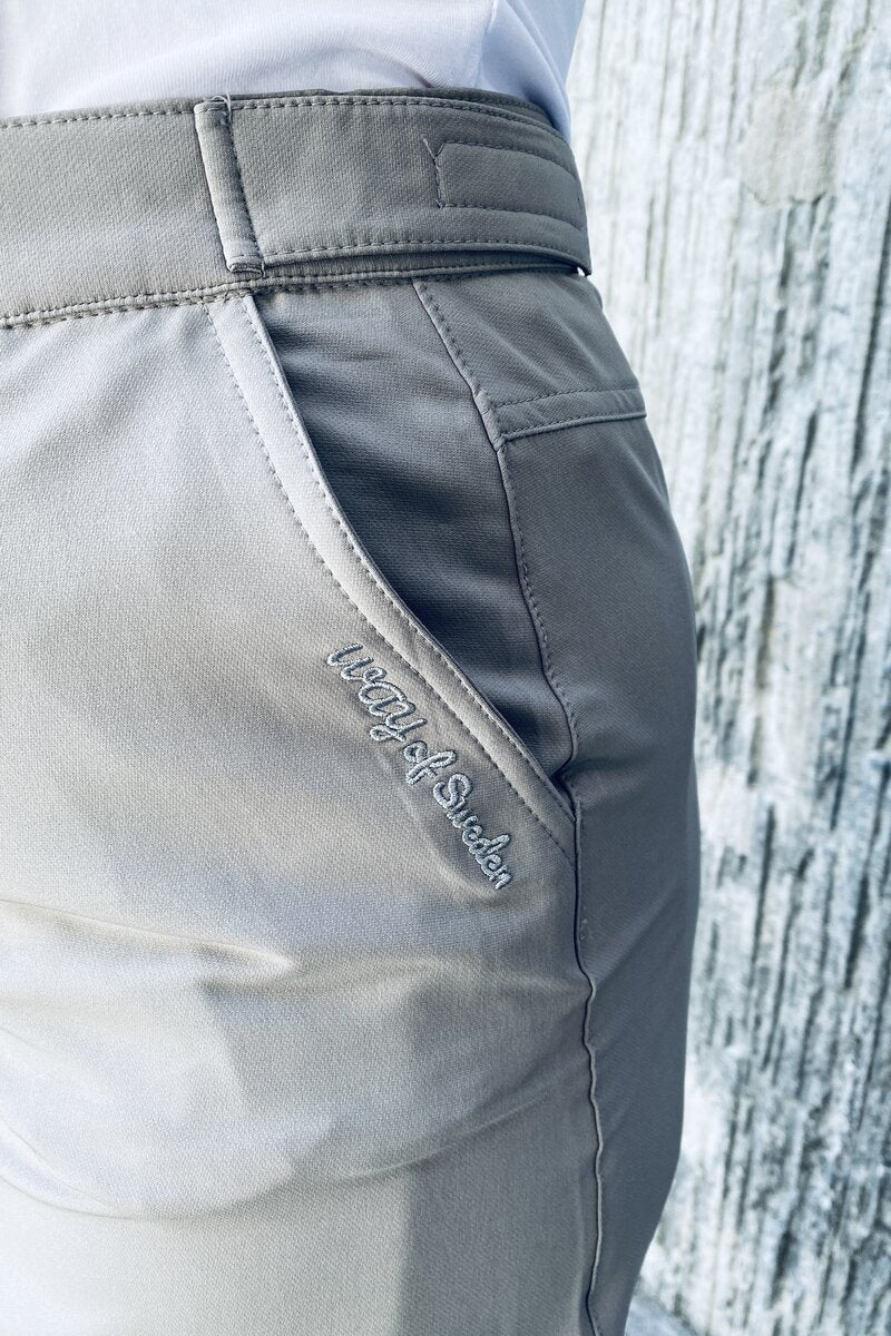 Monika SHORT Skort Grå Dam - Way of Sweden
