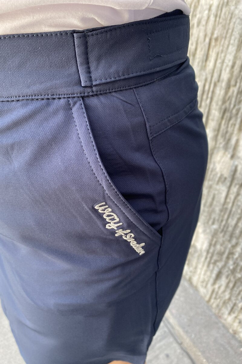 Monika SHORT Skort Navy Dam - Way of Sweden