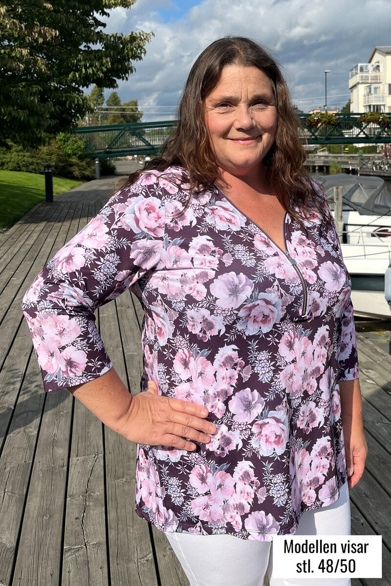 Veronica Topp Dam Peony Winered Way of Sweden