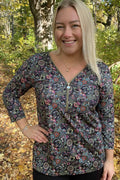 Veronica Topp Dam Paisley Print Way of Sweden