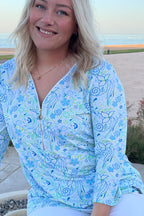 Veronica Topp Dam Summer Print Way of Sweden