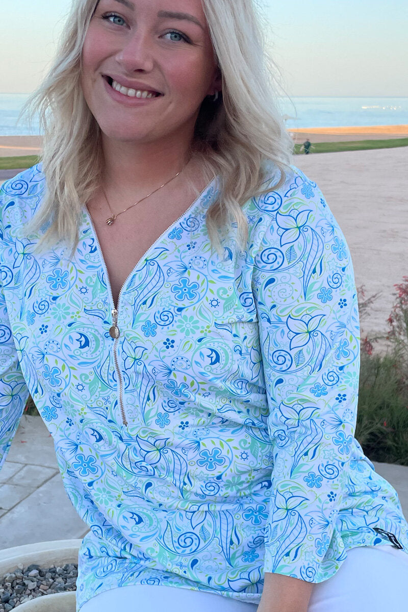 Veronica Topp Dam Summer Print Way of Sweden