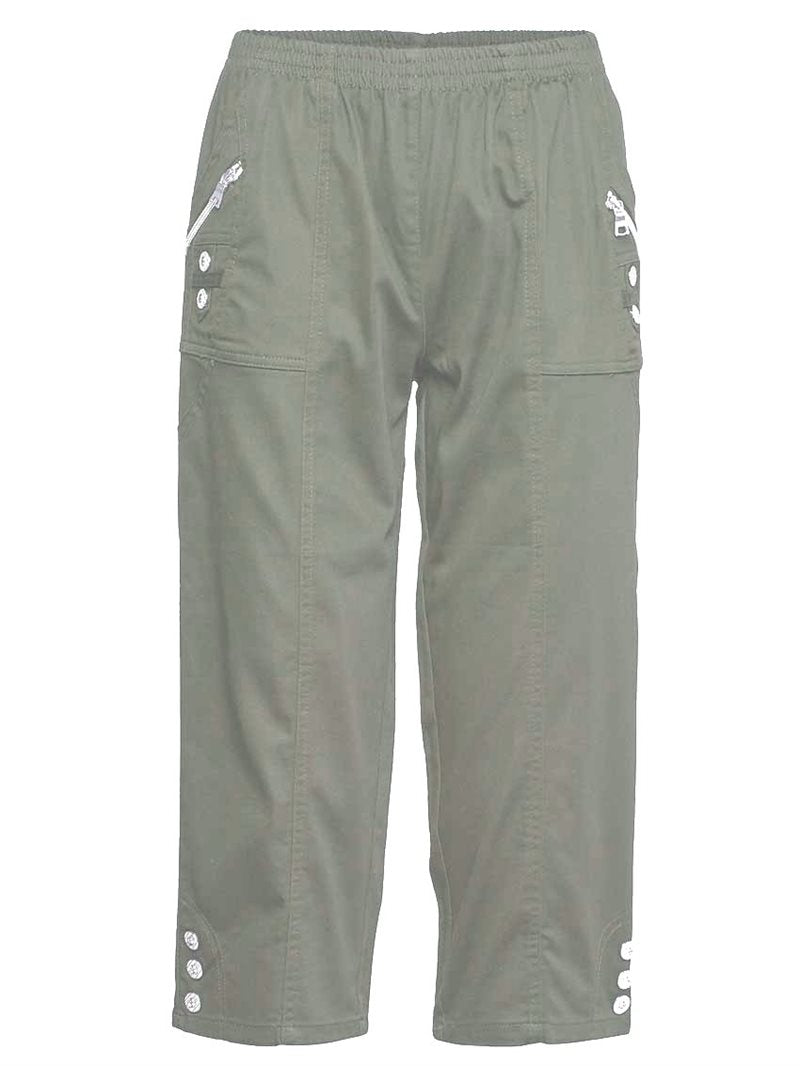 Akila 1C Capri Dam Khaki - Way of Sweden