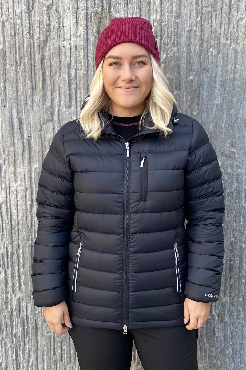 Bianca Lättviktsjacka Dam Svart - Way of Sweden