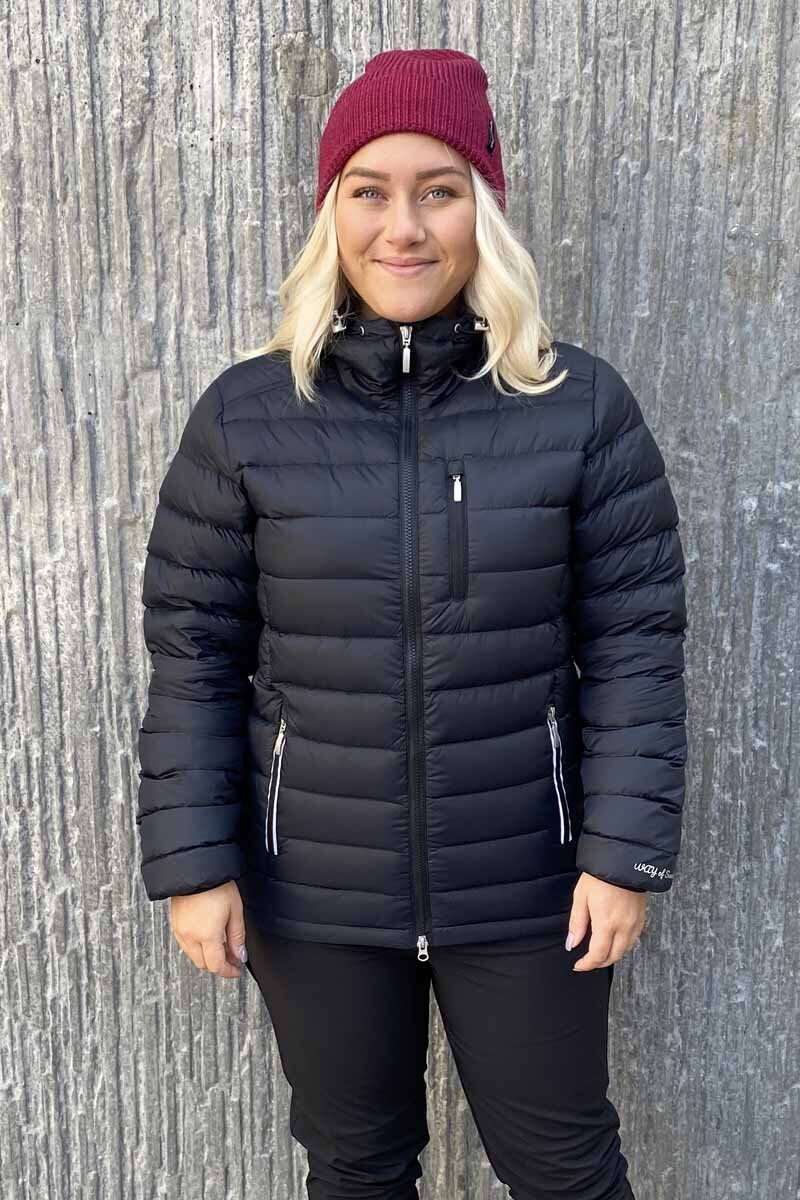 Bianca Lättviktsjacka Dam Svart - Way of Sweden