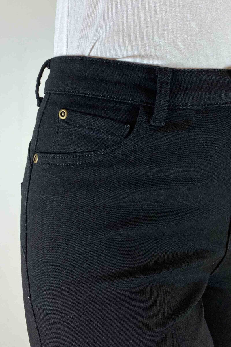 Daphne Push Up Jeans Dam Black Way of Sweden