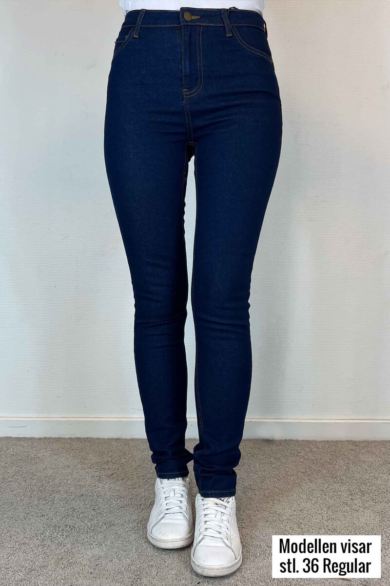 Daphne Push Up Jeans Women's Dark Denim Way of Sweden