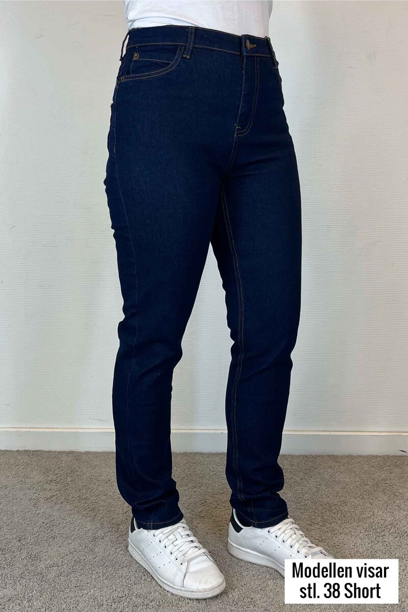 Daphne Push Up Jeans Dam Dark Denim Way of Sweden