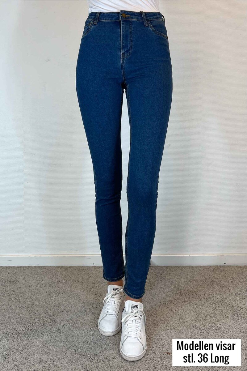 Daphne Push Up Jeans Dam Light Denim Way of Sweden