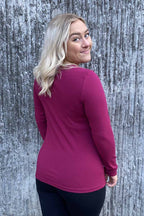 Emma Långärmad T-shirt Dam Hallon - Way of Sweden