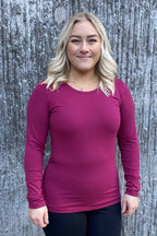 Emma Långärmad T-shirt Dam Hallon - Way of Sweden