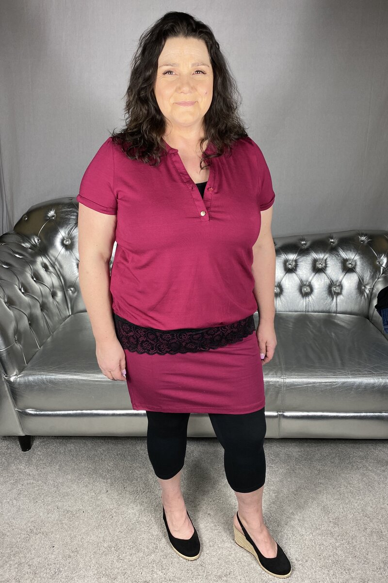 Emma Capri Leggings Dam Svart - Way of Sweden