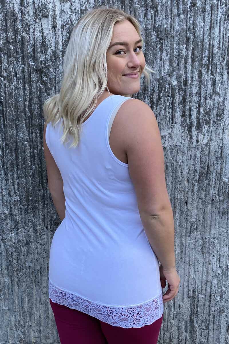 Emma Spetslinne Dam Vit - Way of Sweden