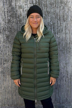 Eva Lättviktsparkas Dam Green Way of Sweden