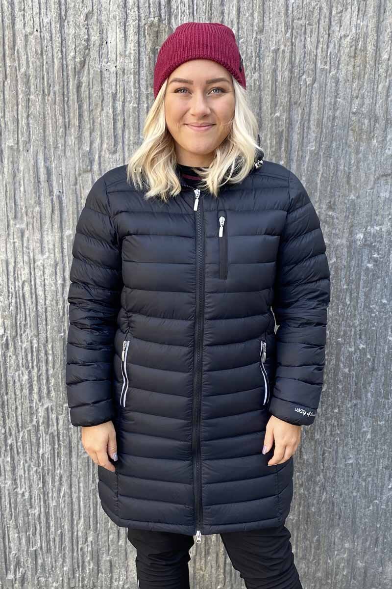 Eva Lättviktsparkas Dam Black - Way of Sweden