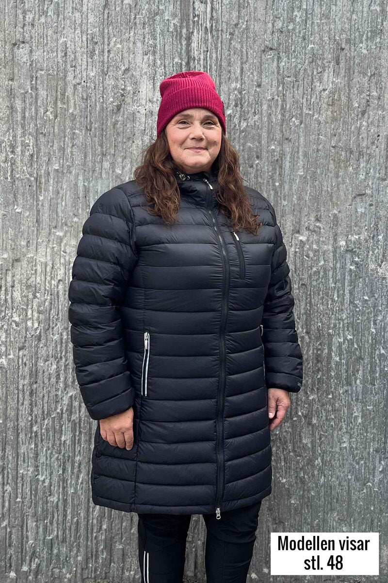 Eva Lättviktsparkas Dam Black - Way of Sweden