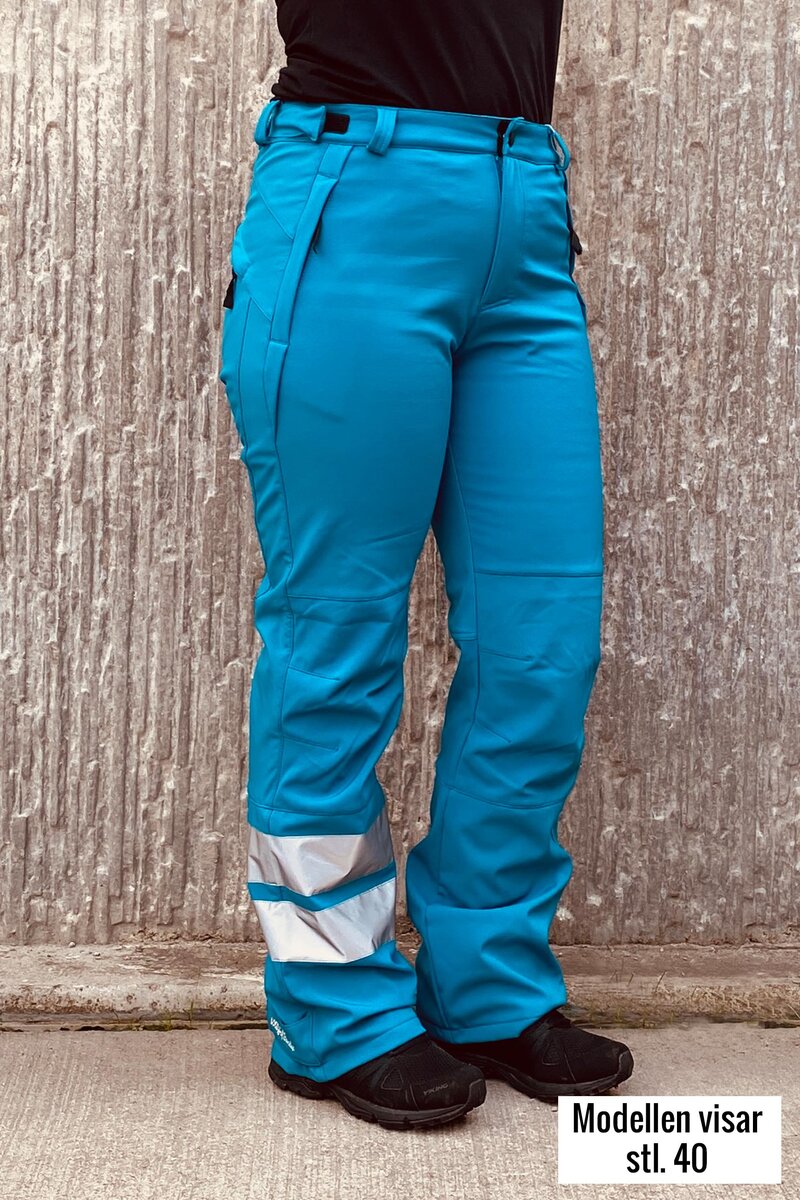 Supreme Softshellbyxa Dam Petroleum REFLEX - Way of Sweden