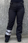 Supreme Softshellbyxa Dam Svart REFLEX - Way of Sweden