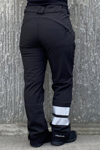 Supreme Softshellbyxa Dam Svart REFLEX - Way of Sweden