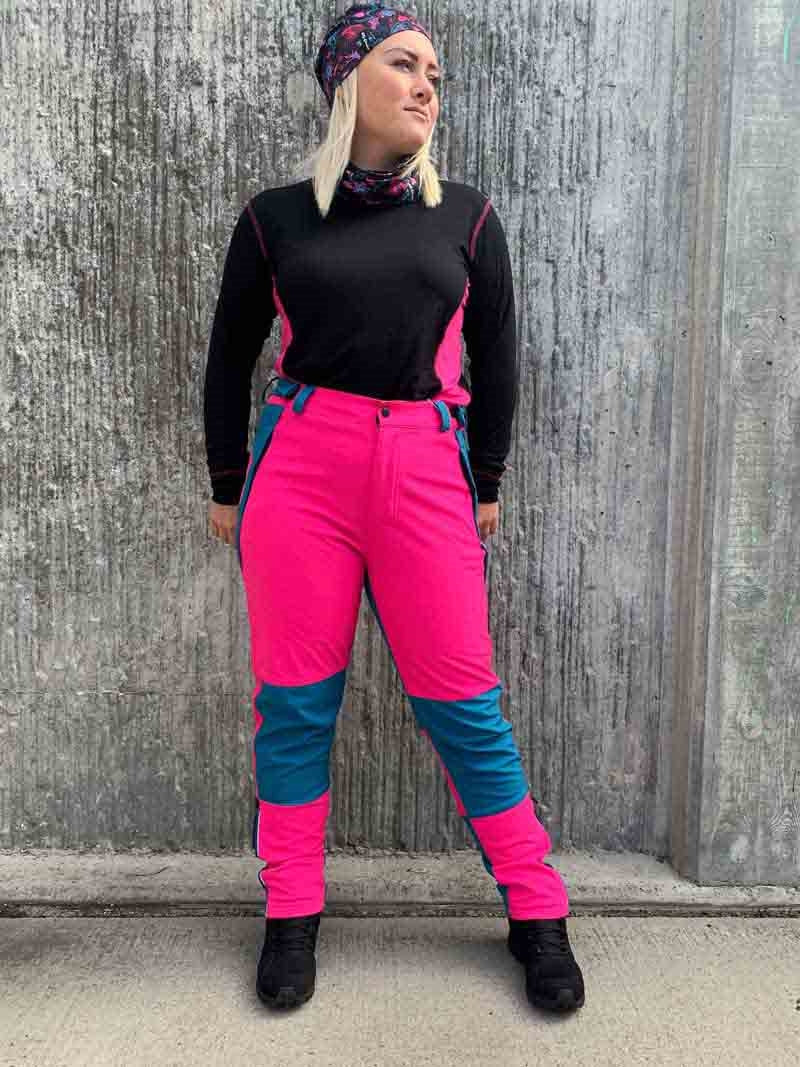Supreme Walking Softshellbyxa Dam Fuchsia - Way of Sweden