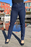 Welma Jeans Dam Dark Denim Way of Sweden