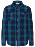 Wesko Long-sleeved Cotton Shirt Blue Name it