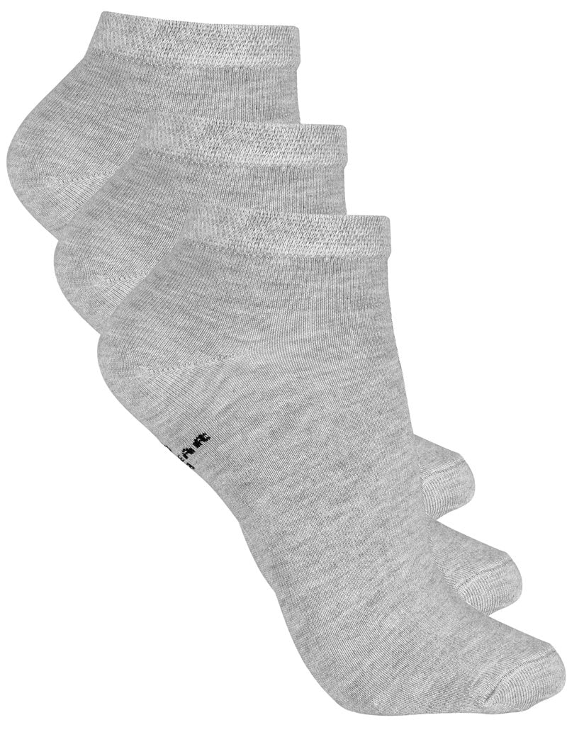 3-pack Sneaker Bambu Dam Gråmelerade WIGES