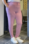 Bamboo Jersey Trousers Ladies Pink Wiges