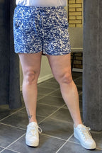 Women's Bamboo Jersey Shorts Print Wiges