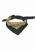 Bandana Scarf Dam Black Woodstock