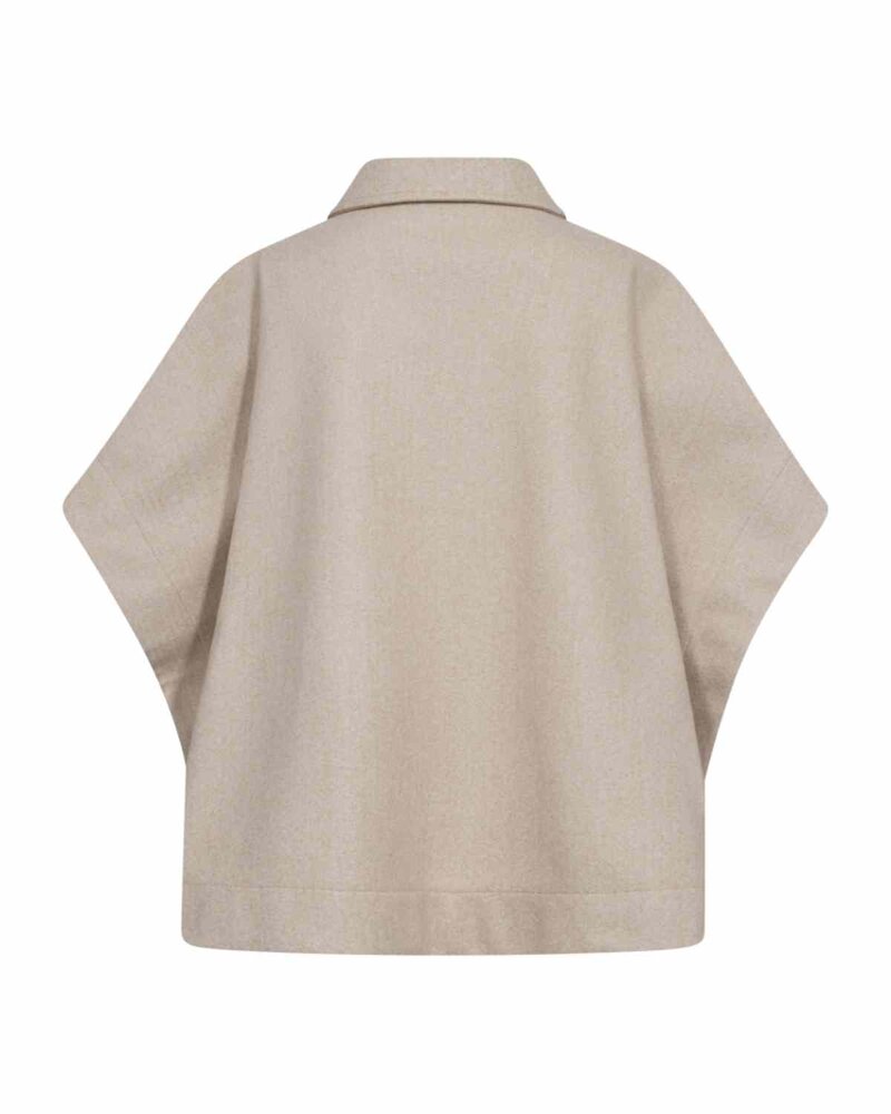 Yanna Poncho Dam Moonbeam Melange | Smilebutiken - Freequent