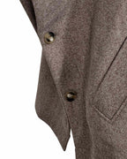 Yanna Poncho Dam Morel Melange | Smilebutiken - Freequent