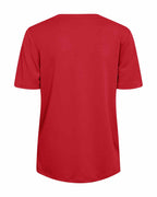 Yr T-shirt Dam Röd True Red | Smilebutiken - Freequent