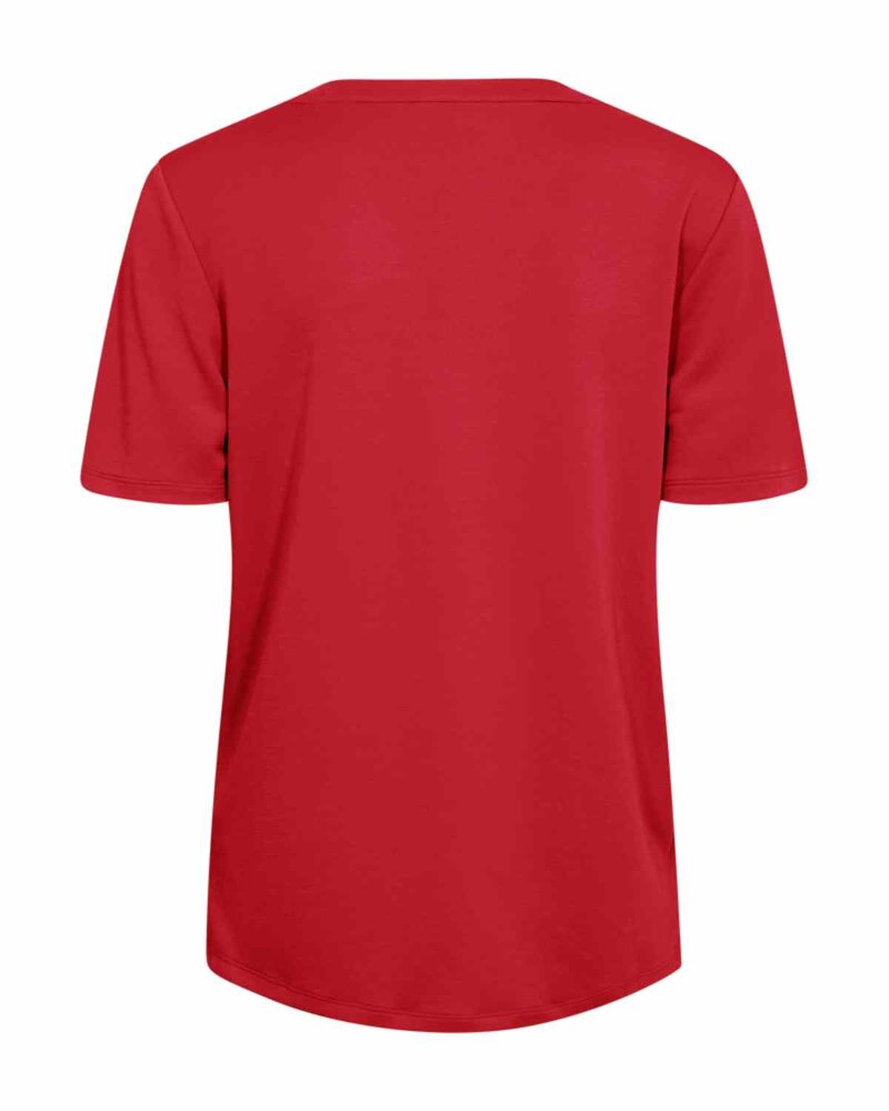 Yr T-shirt Dam Röd True Red | Smilebutiken - Freequent